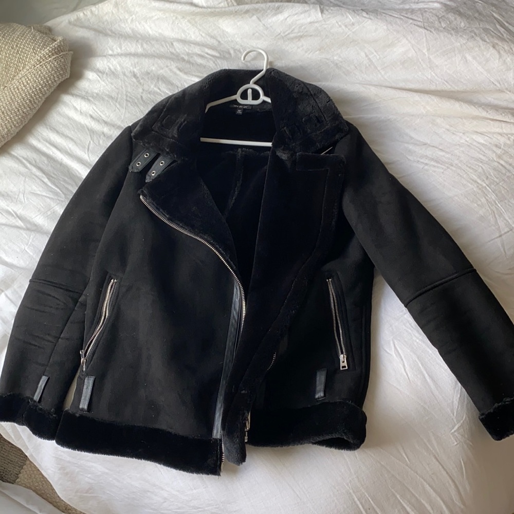 Topshop aviator jacket